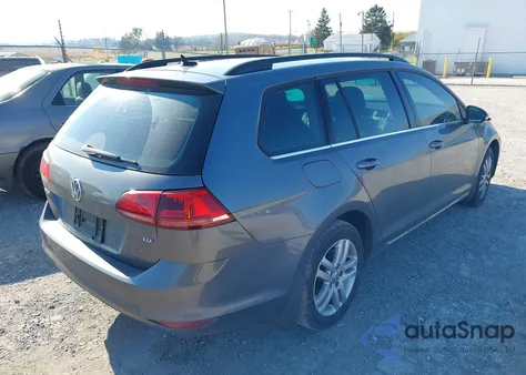 2015 Volkswagen Golf Sportwagen Tdi S 4-Door from USA, damaged, VIN 3VWCA7AUXFM514557